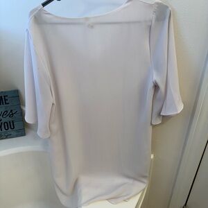 Tyche White Mini Dress